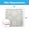 Scotch 24x24x1 Allergen Reduction Pleated Air Filter, MERV 11 AL12-4 - alternate 3